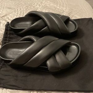 Great condition Jil Sander criss cross sandal